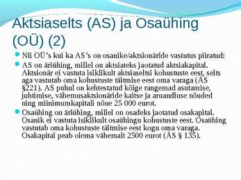 Äriseadustik #25