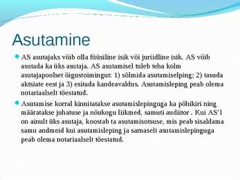 Äriseadustik #26