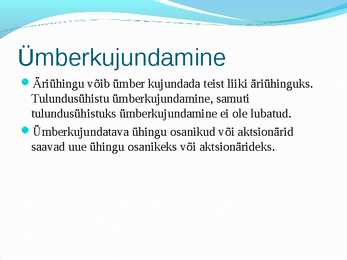 Äriseadustik #39
