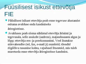 Äriseadustik #5