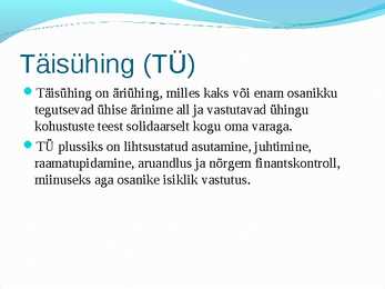 Äriseadustik #9