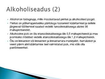 Majutust ja toitlustust reguleerivad õigusaktid #12