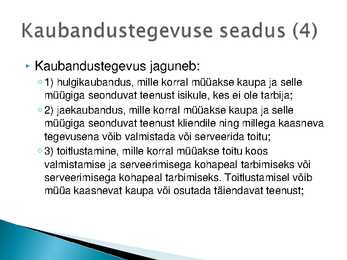 Majutust ja toitlustust reguleerivad õigusaktid #30
