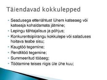 Töösuhte tekkimine-lepingu sõlmimine #14