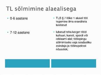 Töösuhte tekkimine-lepingu sõlmimine #15