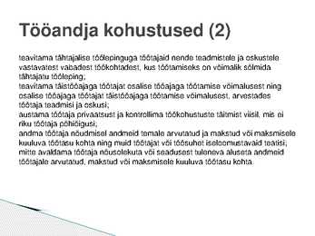 Poolte kohustused #16