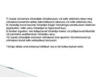 Poolte kohustused #4