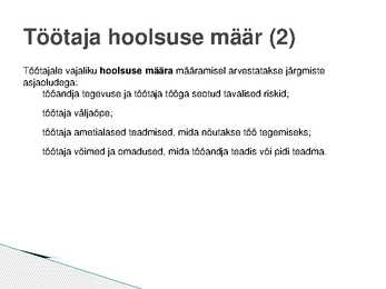 Poolte kohustused #6