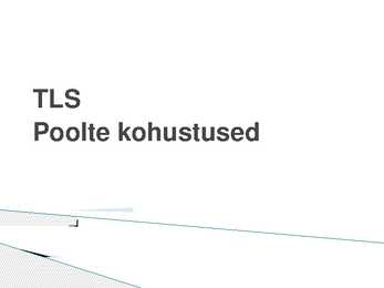 Poolte kohustused