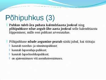 Puhkused #4