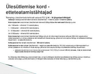 Töölepingu lõppemine #16