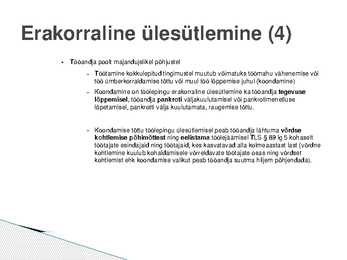 Töölepingu lõppemine #7
