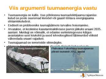 Energiamajandus-Taastumatud energialiigid #34