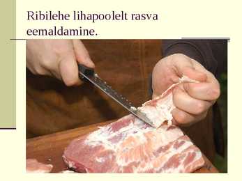 Liha eeltöötlemine #23
