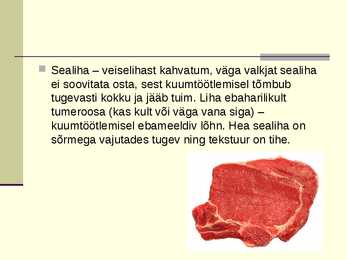 Liha eeltöötlemine #4
