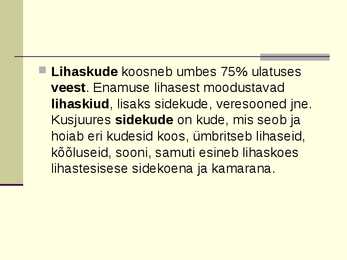 Liha eeltöötlemine #10