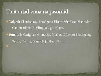 Prantsusmaa veinid #6
