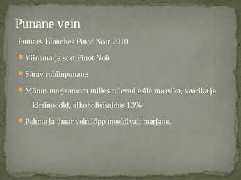 Prantsusmaa veinid #7