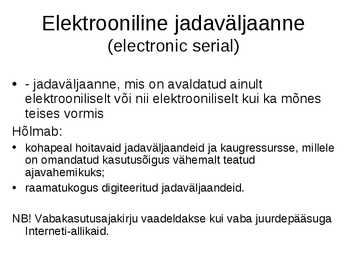 Digikogud ja digitaalraamatukogud #34