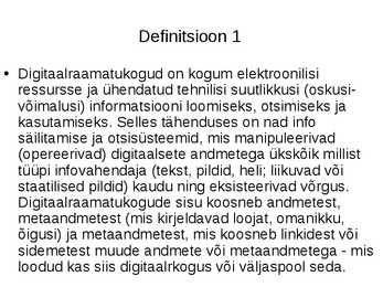 Digikogud ja digitaalraamatukogud #38