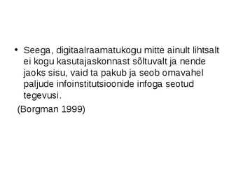 Digikogud ja digitaalraamatukogud #40