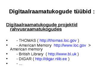 Digikogud ja digitaalraamatukogud #45