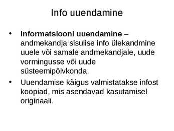 Kogu hoid-hooldus-kaitse #7