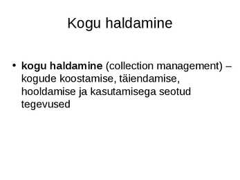 Kogud #13