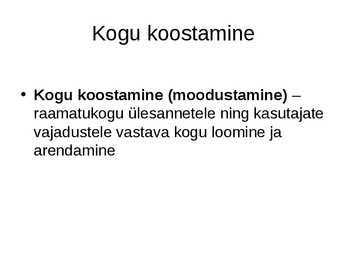 Kogud #15