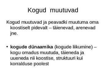 Kogud #26