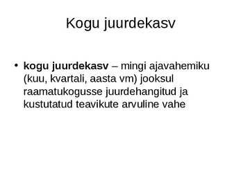 Kogud #35