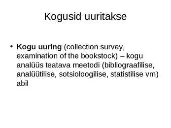 Kogud #46