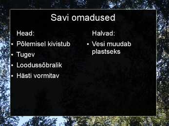 Liiv-savi ja tellised #11