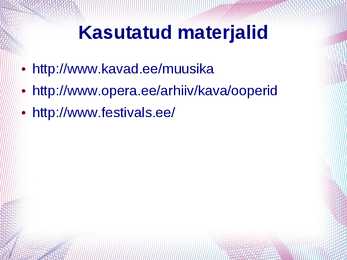 Muusikaüritused mai kuus 2013 aastal #7
