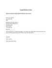 Sample Business Letter