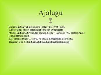 Pihuarvuti #4