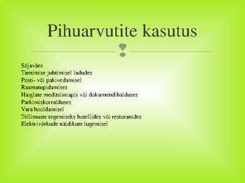 Pihuarvuti #6