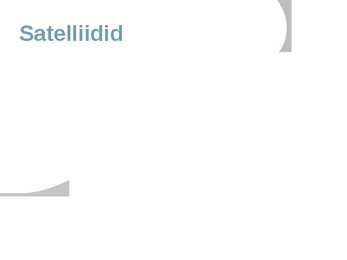 Automaatjaamad ja satelliidid #12