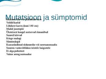Turneri sündroom #4