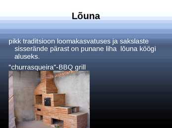 Brasiilia Köögi esitlus #6
