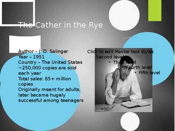 The Catcher in the Rye-Kuristik rukkis-- Presentation Esitlus #2