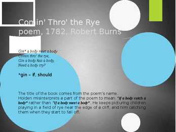 The Catcher in the Rye-Kuristik rukkis-- Presentation Esitlus #6