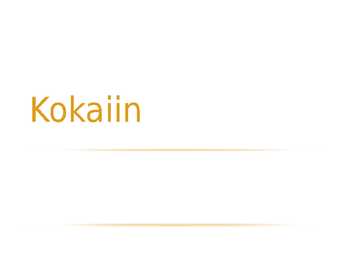 Kokaiin