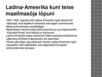 Ladina-Ameerika #3