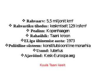 TAANIST JA TAANLASTEST #2