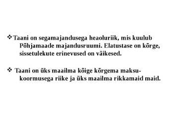 TAANIST JA TAANLASTEST #20