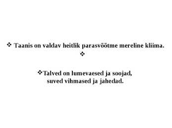 TAANIST JA TAANLASTEST #10