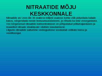 NITRAADID MEIE ELUS #7