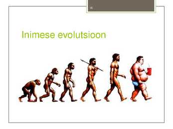 Taimede-loomade ja inimeste evolutsioon #16