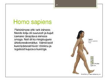 Taimede-loomade ja inimeste evolutsioon #21